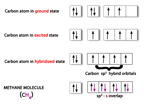 62.化学键(9)-共价键(8)- sp3杂化。——Madoverchemistry.com