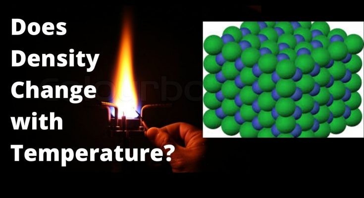 密度随温度改变吗