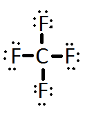 CF4路易斯结构
