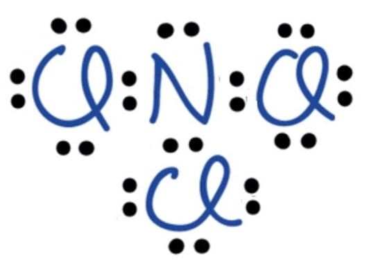 NCl3价电子